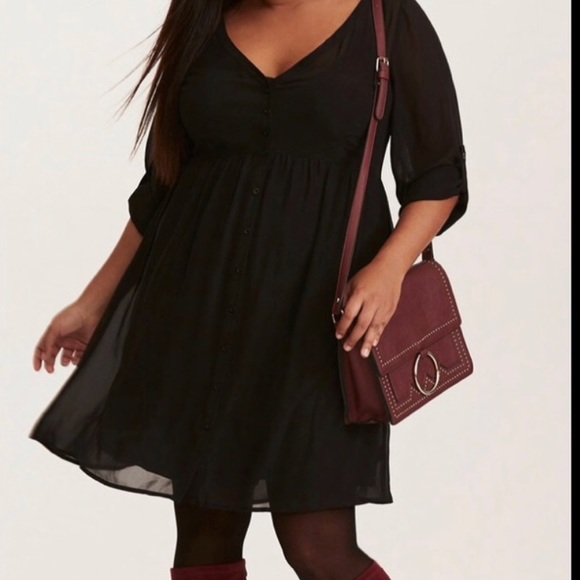 torrid Dresses & Skirts - NWT Torrid Chiffon Shirt Dress